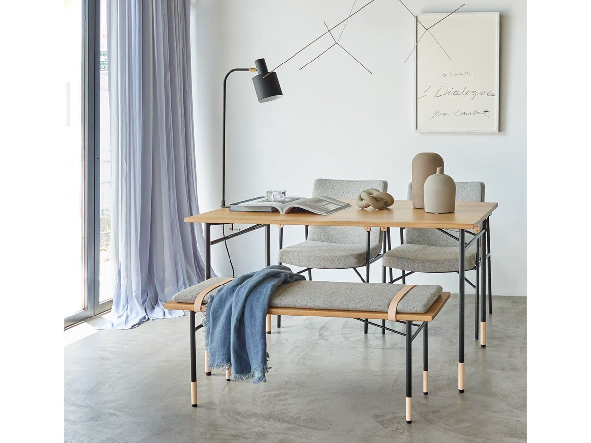 【ドアーズリビングプロダクツ/DOORS LIVING PRODUCTS / GOODS】のDOORS × SYOTYL Luonka DT 1300 / ルオンカ ダイニングテーブル 幅130cm 人気、トレンドファッション・服の通販 founy(ファニー) 　おすすめ　Recommended / Our Picks　シンプル　Simple, Minimal　スリム　Slim, Slim Fit　テーブル　Table, Dining Table　デスク　Desk, Work Desk　ハンド　Hand, Handmade　ベーシック　Basic, Essential　ワーク　Workwear, Utility Style　ホーム・キャンプ・アウトドア・お取り寄せ　Home Living / Home & Lifestyle / Camping Gear / Outdoor Camping　家具・インテリア　Home Furniture & Interior. Stylish & Functional Living Spaces　テーブル　Dining, Coffee & Side Tables　ダイニングテーブル・食卓テーブル　Dining Tables　other-3|ID: prp329100003190728 ipo3291000000031493333