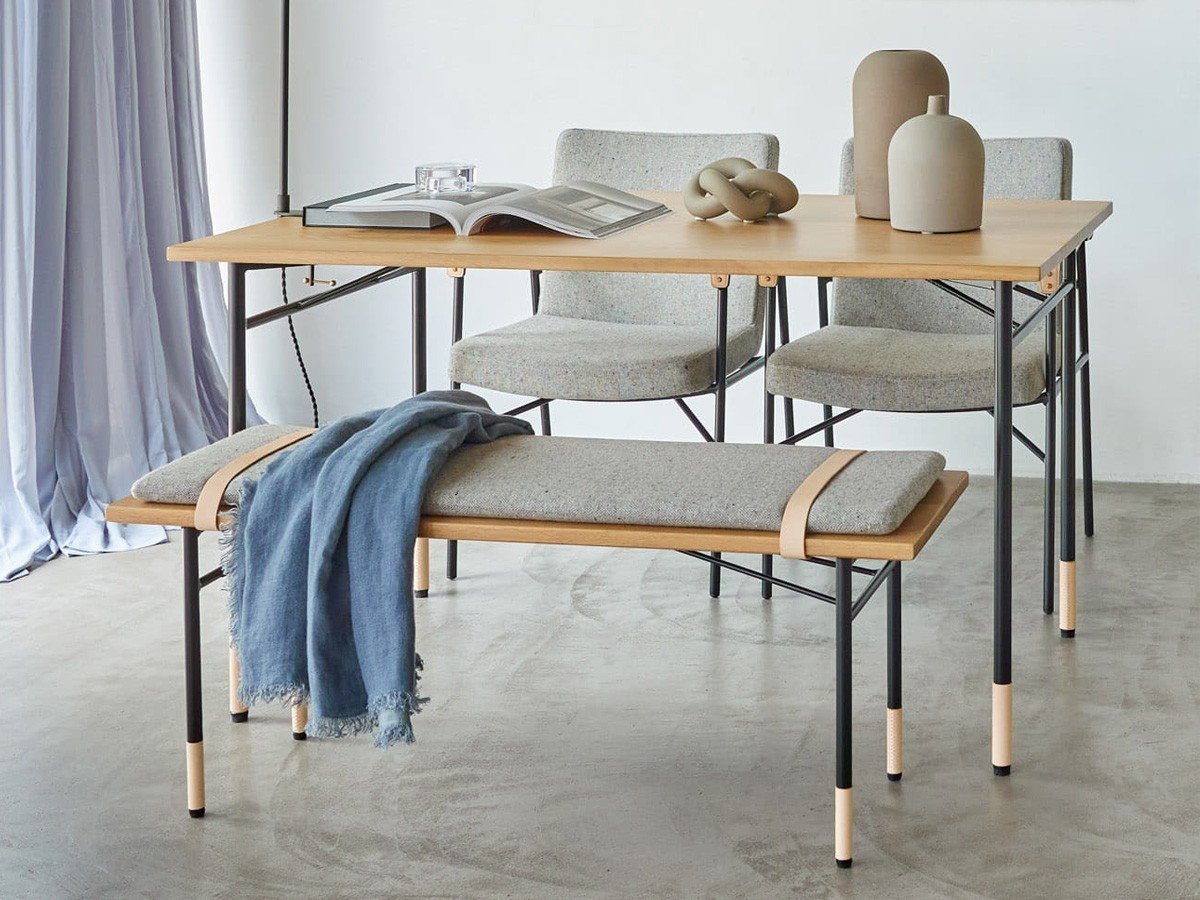 【ドアーズリビングプロダクツ/DOORS LIVING PRODUCTS / GOODS】のDOORS × SYOTYL Luonka BENCH 1100 FAB / ルオンカ ベンチ 幅110cm 人気、トレンドファッション・服の通販 founy(ファニー) 　クッション　Cushion, Throw Pillow　ハンド　Hand, Handmade　ホーム・キャンプ・アウトドア・お取り寄せ　Home Living / Home & Lifestyle / Camping Gear / Outdoor Camping　家具・インテリア　Home Furniture & Interior. Stylish & Functional Living Spaces　チェア・椅子　Seating & Chairs　ダイニングベンチ・玄関ベンチ　Bench & Dining Benches　other-4|ID: prp329100003190734 ipo3291000000031493364