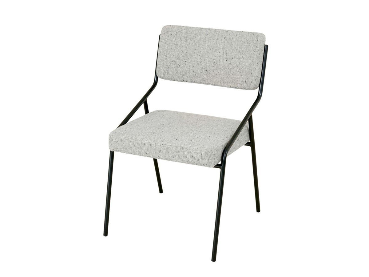 【ドアーズリビングプロダクツ/DOORS LIVING PRODUCTS / GOODS】のDOORS × SYOTYL Luonka ST CHAIR / ルオンカ スチールチェア インテリア・キッズ・メンズ・レディースファッション・服の通販 founy(ファニー) 　クッション　Cushion, Throw Pillow　シンプル　Simple, Minimal　スリム　Slim, Slim Fit　フィット　Fit, Slim Fit　フレーム　Frame, Outline　ホーム・キャンプ・アウトドア・お取り寄せ　Home Living / Home & Lifestyle / Camping Gear / Outdoor Camping　家具・インテリア　Home Furniture & Interior. Stylish & Functional Living Spaces　チェア・椅子　Seating & Chairs　ダイニングチェア・木製チェア　Dining Chairs　ブラック|ID: prp329100003190738 ipo3291000000030181708