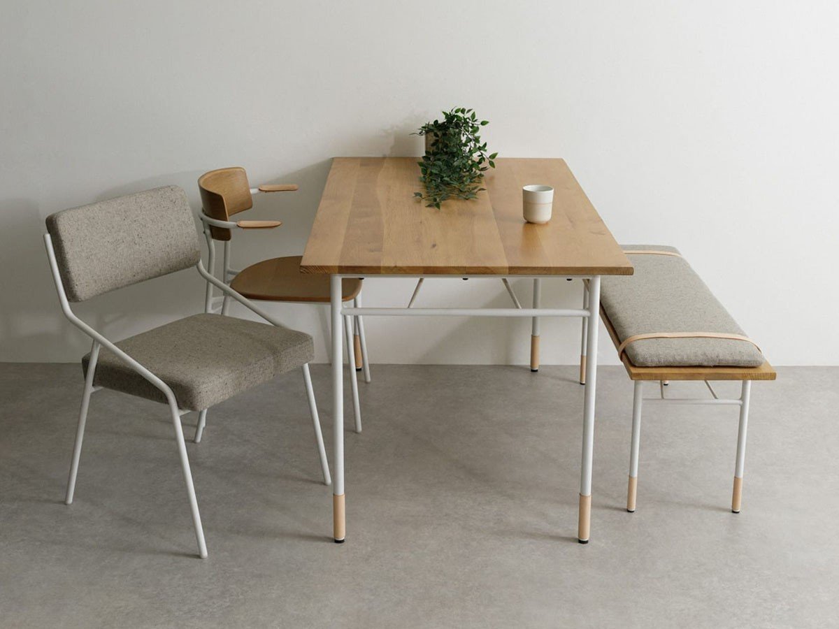 【ドアーズリビングプロダクツ/DOORS LIVING PRODUCTS / GOODS】のDOORS × SYOTYL Luonka ST CHAIR / ルオンカ スチールチェア 人気、トレンドファッション・服の通販 founy(ファニー) 　クッション　Cushion, Throw Pillow　シンプル　Simple, Minimal　スリム　Slim, Slim Fit　フィット　Fit, Slim Fit　フレーム　Frame, Outline　ホーム・キャンプ・アウトドア・お取り寄せ　Home Living / Home & Lifestyle / Camping Gear / Outdoor Camping　家具・インテリア　Home Furniture & Interior. Stylish & Functional Living Spaces　チェア・椅子　Seating & Chairs　ダイニングチェア・木製チェア　Dining Chairs　other-3|ID: prp329100003190738 ipo3291000000031493378