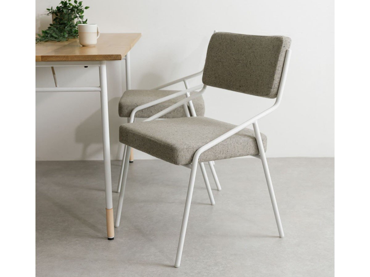 【ドアーズリビングプロダクツ/DOORS LIVING PRODUCTS / GOODS】のDOORS × SYOTYL Luonka ST CHAIR / ルオンカ スチールチェア 人気、トレンドファッション・服の通販 founy(ファニー) 　クッション　Cushion, Throw Pillow　シンプル　Simple, Minimal　スリム　Slim, Slim Fit　フィット　Fit, Slim Fit　フレーム　Frame, Outline　ホーム・キャンプ・アウトドア・お取り寄せ　Home Living / Home & Lifestyle / Camping Gear / Outdoor Camping　家具・インテリア　Home Furniture & Interior. Stylish & Functional Living Spaces　チェア・椅子　Seating & Chairs　ダイニングチェア・木製チェア　Dining Chairs　other-5|ID: prp329100003190738 ipo3291000000031493380
