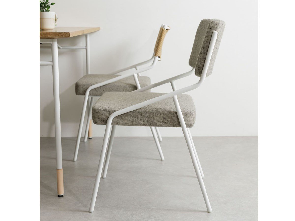 【ドアーズリビングプロダクツ/DOORS LIVING PRODUCTS / GOODS】のDOORS × SYOTYL Luonka ST CHAIR / ルオンカ スチールチェア 人気、トレンドファッション・服の通販 founy(ファニー) 　クッション　Cushion, Throw Pillow　シンプル　Simple, Minimal　スリム　Slim, Slim Fit　フィット　Fit, Slim Fit　フレーム　Frame, Outline　ホーム・キャンプ・アウトドア・お取り寄せ　Home Living / Home & Lifestyle / Camping Gear / Outdoor Camping　家具・インテリア　Home Furniture & Interior. Stylish & Functional Living Spaces　チェア・椅子　Seating & Chairs　ダイニングチェア・木製チェア　Dining Chairs　other-6|ID: prp329100003190738 ipo3291000000031493381