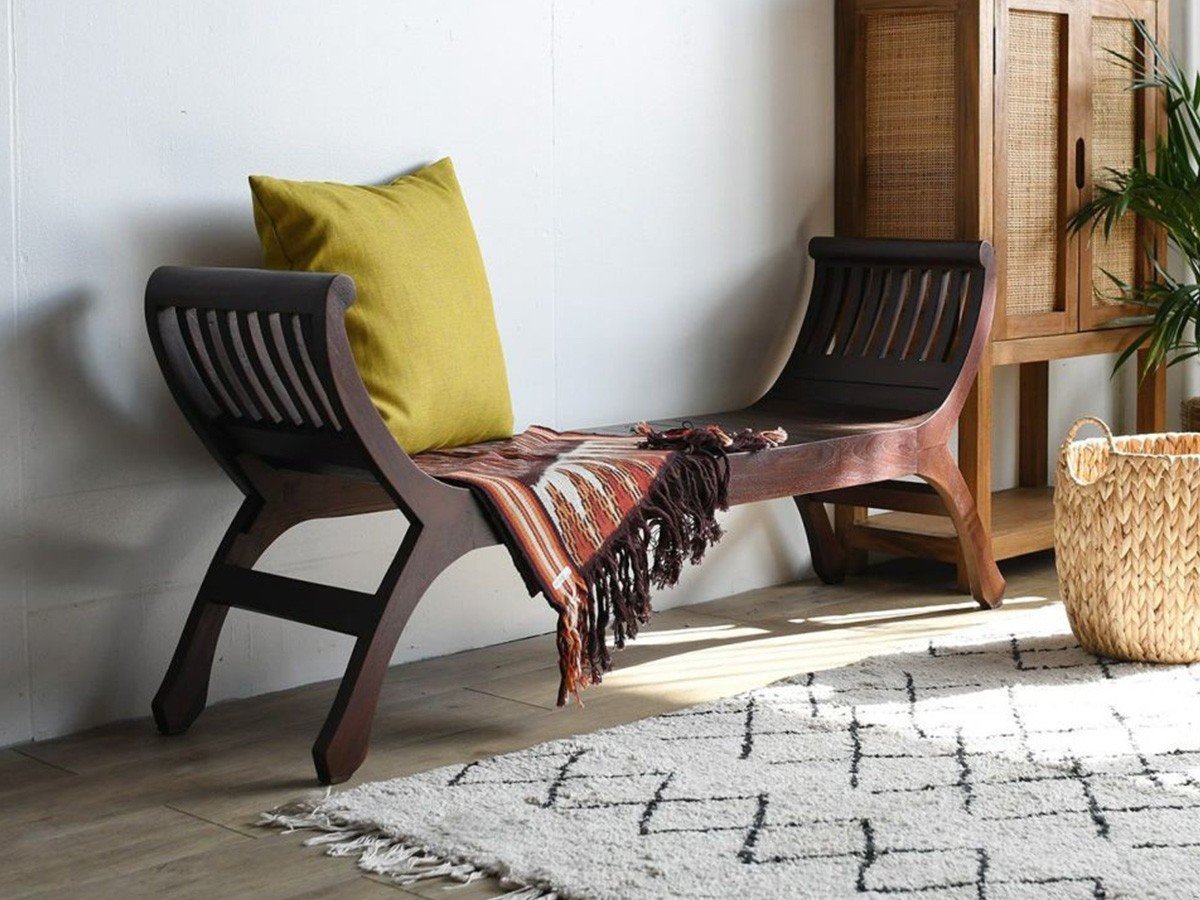【カジャ/KAJA / GOODS】のLIBRA Kartini Bench / リブラ カルティニ ベンチ 2人掛け A 人気、トレンドファッション・服の通販 founy(ファニー) 　リゾート　Resort　ホーム・キャンプ・アウトドア・お取り寄せ　Home,Garden,Outdoor,Camping Gear　家具・インテリア　Furniture　チェア・椅子　Chair　ベンチ・ダイニングベンチ　Bench/Dining Bench　 other-1|ID: prp329100003214755 ipo3291000000031700392