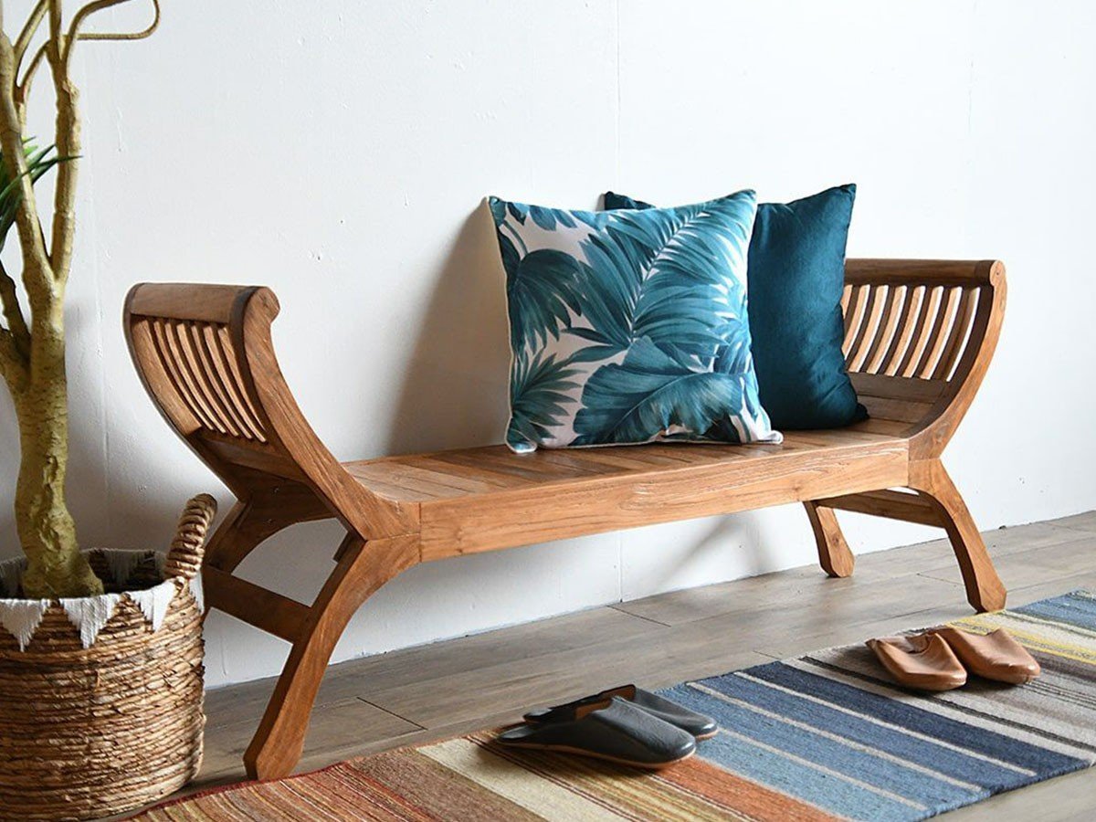 【カジャ/KAJA / GOODS】のLIBRA Kartini Bench / リブラ カルティニ ベンチ 2人掛け A インテリア・キッズ・メンズ・レディースファッション・服の通販 founy(ファニー) 　リゾート　Resort, Vacation Style　ホーム・キャンプ・アウトドア・お取り寄せ　Home Living / Home & Lifestyle / Camping Gear / Outdoor Camping　家具・インテリア　Home Furniture & Interior. Stylish & Functional Living Spaces　チェア・椅子　Seating & Chairs　ダイニングベンチ・玄関ベンチ　Bench & Dining Benches　ナチュラル|ID: prp329100003214755 ipo3291000000034640266