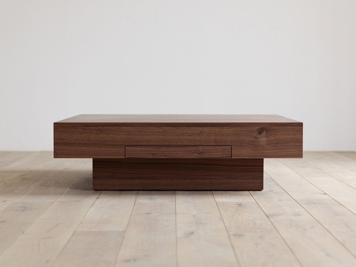 【ヒラシマ/HIRASHIMA / GOODS】のCHOCOLAT Living Table / ショコラ リビングテーブル 木天板 インテリア・キッズ・メンズ・レディースファッション・服の通販 founy(ファニー) 　シェイプ　Shape　シンプル　Simple　スクエア　Square　テーブル　Table　ホーム・キャンプ・アウトドア・お取り寄せ　Home,Garden,Outdoor,Camping Gear　家具・インテリア　Furniture　テーブル　Table　ローテーブル・センターテーブル　Low Table/Center Table　ウッド:ウォールナット、サイズ:幅98 × 奥行98cm|ID: prp329100003217990 ipo3291000000030179072