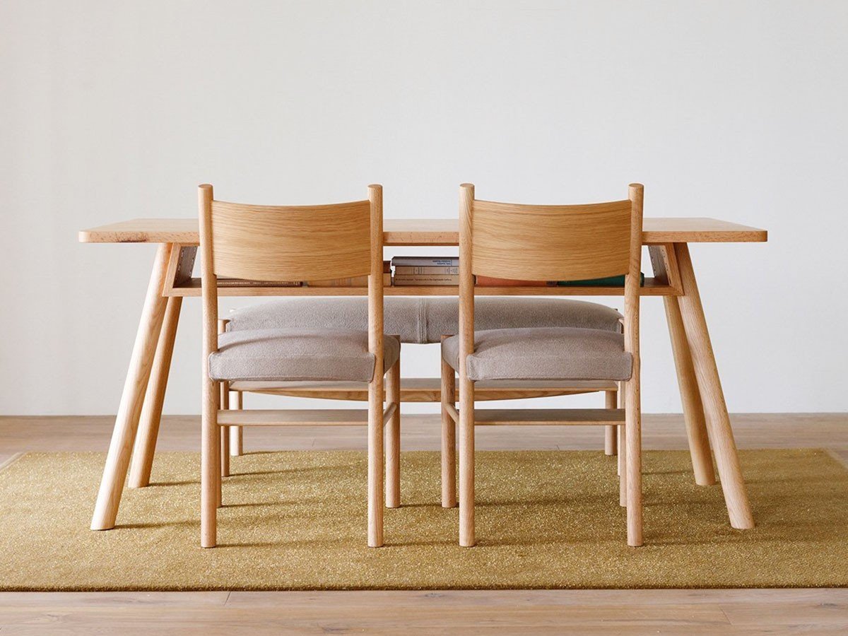 【ヒラシマ/HIRASHIMA / GOODS】のUNICA Dining Table / ウニカ ダイニングテーブル 人気、トレンドファッション・服の通販 founy(ファニー) 　シンプル　Simple　テーブル　Table　台形　Trapezoid　ホーム・キャンプ・アウトドア・お取り寄せ　Home,Garden,Outdoor,Camping Gear　家具・インテリア　Furniture　テーブル　Table　ダイニングテーブル　Dining Table　other-4|ID: prp329100003218000 ipo3291000000031493034