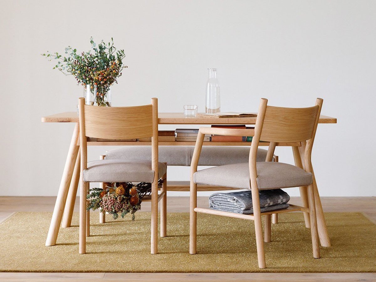 【ヒラシマ/HIRASHIMA / GOODS】のUNICA Dining Table / ウニカ ダイニングテーブル 人気、トレンドファッション・服の通販 founy(ファニー) 　シンプル　Simple　テーブル　Table　台形　Trapezoid　ホーム・キャンプ・アウトドア・お取り寄せ　Home,Garden,Outdoor,Camping Gear　家具・インテリア　Furniture　テーブル　Table　ダイニングテーブル　Dining Table　other-6|ID: prp329100003218000 ipo3291000000031493036