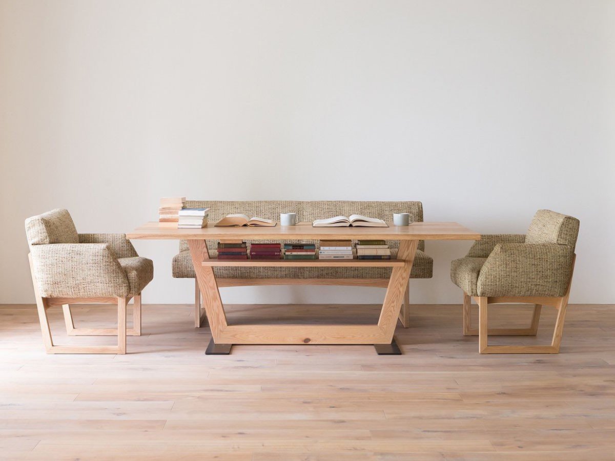 【ヒラシマ/HIRASHIMA / GOODS】のLIBERIA PLUS Dining Table / リベリアプラス ダイニングテーブル 人気、トレンドファッション・服の通販 founy(ファニー) 　テーブル　Table　フォルム　Form　モダン　Modern　ホーム・キャンプ・アウトドア・お取り寄せ　Home,Garden,Outdoor,Camping Gear　家具・インテリア　Furniture　テーブル　Table　ダイニングテーブル　Dining Table　other-2|ID: prp329100003218003 ipo3291000000031493042