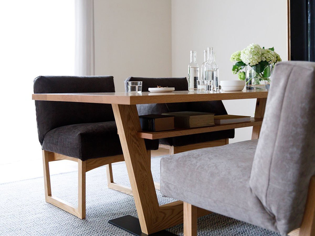 【ヒラシマ/HIRASHIMA / GOODS】のLIBERIA PLUS Dining Table / リベリアプラス ダイニングテーブル 人気、トレンドファッション・服の通販 founy(ファニー) 　テーブル　Table　フォルム　Form　モダン　Modern　ホーム・キャンプ・アウトドア・お取り寄せ　Home,Garden,Outdoor,Camping Gear　家具・インテリア　Furniture　テーブル　Table　ダイニングテーブル　Dining Table　other-5|ID: prp329100003218003 ipo3291000000031493045