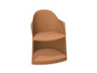 【アルペール/arper / GOODS】のCila Go Arm Chair With Storage Base / シーラゴー ストレージベース付アームチェア シェルレンガ、ベースレンガ|ID:prp329100003221077