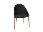 【アルペール/arper / GOODS】のCila Chair / シーラ アームレスチェア 木脚 人気、トレンドファッション・服の通販 founy(ファニー) シンプル Simple, Minimal ドレス Dress, One-Piece 送料無料 Free Shipping ホーム・キャンプ・アウトドア・お取り寄せ Home Living / Home & Lifestyle / Camping Gear / Outdoor Camping 家具・インテリア Home Furniture & Interior. Stylish & Functional Living Spaces チェア・椅子 Seating & Chairs ダイニングチェア・木製チェア Dining Chairs thumbnail シートブラック、脚部ナチュラルオーク|ID: prp329100003221078 ipo3291000000033314991