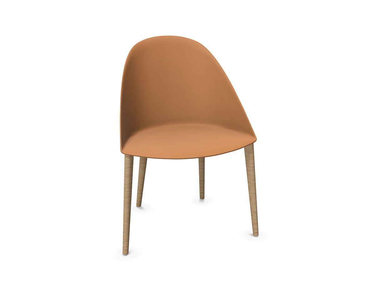 【アルペール/arper / GOODS】のCila Chair / シーラ アームレスチェア 木脚 インテリア・キッズ・メンズ・レディースファッション・服の通販 founy(ファニー) 　シンプル　Simple, Minimal　ドレス　Dress, One-Piece　送料無料　Free Shipping　ホーム・キャンプ・アウトドア・お取り寄せ　Home Living / Home & Lifestyle / Camping Gear / Outdoor Camping　家具・インテリア　Home Furniture & Interior. Stylish & Functional Living Spaces　チェア・椅子　Seating & Chairs　ダイニングチェア・木製チェア　Dining Chairs　シートレンガ、脚部ナチュラルオーク|ID: prp329100003221078 ipo3291000000033314994