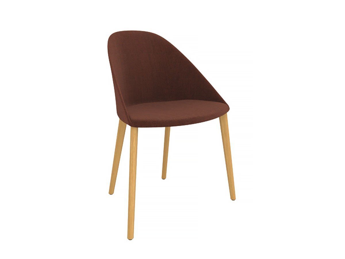 【アルペール/arper / GOODS】のCila Chair / シーラ アームレスチェア 張り込み仕上 木脚 人気、トレンドファッション・服の通販 founy(ファニー) 　シンプル　Simple　ドレス　Dress　ファブリック　Fabric　送料無料　Free Shipping　ホーム・キャンプ・アウトドア・お取り寄せ　Home,Garden,Outdoor,Camping Gear　家具・インテリア　Home Furniture & Interior. Stylish & Functional Living Spaces　チェア・椅子　Chair　ダイニングチェア　Dining Chair　other-2|ID: prp329100003221080 ipo3291000000031492823