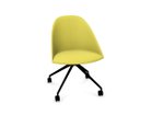 【アルペール/arper / GOODS】のCila Chair / シーラ アームレスチェア 張り込み仕上 固定柱脚 脚部マットブラック|ID:prp329100003221086