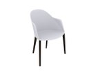 【アルペール/arper / GOODS】のCila Arm Chair / シーラ アームチェア 木脚 シートホワイト、脚部ウェンゲオーク|ID: prp329100003221087 ipo3291000000021670571
