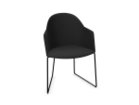 【アルペール/arper / GOODS】のCila Arm Chair / シーラ アームチェア スレッド脚 シートブラック、脚部マットブラック|ID:prp329100003221090