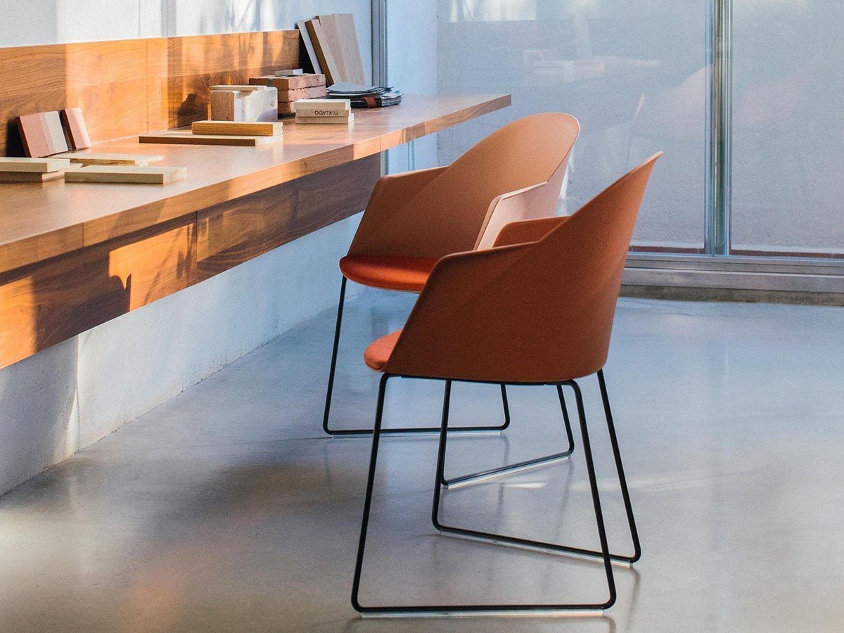 【アルペール/arper / GOODS】のCila Arm Chair / シーラ アームチェア スレッド脚 人気、トレンドファッション・服の通販 founy(ファニー) 　シンプル　Simple　スリム　Slim　ドレス　Dress　フィット　Fit　リラックス　Relax　送料無料　Free Shipping　ホーム・キャンプ・アウトドア・お取り寄せ　Home,Garden,Outdoor,Camping Gear　家具・インテリア　Home Furniture & Interior. Stylish & Functional Living Spaces　チェア・椅子　Chair　ダイニングチェア　Dining Chair　ホーム・キャンプ・アウトドア・お取り寄せ　Home,Garden,Outdoor,Camping Gear　家具・インテリア　Home Furniture & Interior. Stylish & Functional Living Spaces　チェア・椅子　Chair　アームチェア　Armchair　other-6|ID: prp329100003221090 ipo3291000000031492872