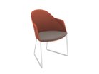 【アルペール/arper / GOODS】のCila Arm Chair / シーラ アームチェア 座クッション付 スレッド脚 |ID:prp329100003221091