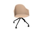【アルペール/arper / GOODS】のCila Arm Chair / シーラ アームチェア 固定柱脚 シートピンク、脚部マットブラック|ID: prp329100003221093 ipo3291000000021670605