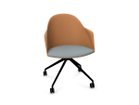 【アルペール/arper / GOODS】のCila Arm Chair / シーラ アームチェア 座クッション付 固定柱脚 シートレンガ、脚部マットブラック|ID: prp329100003221094 ipo3291000000021670614