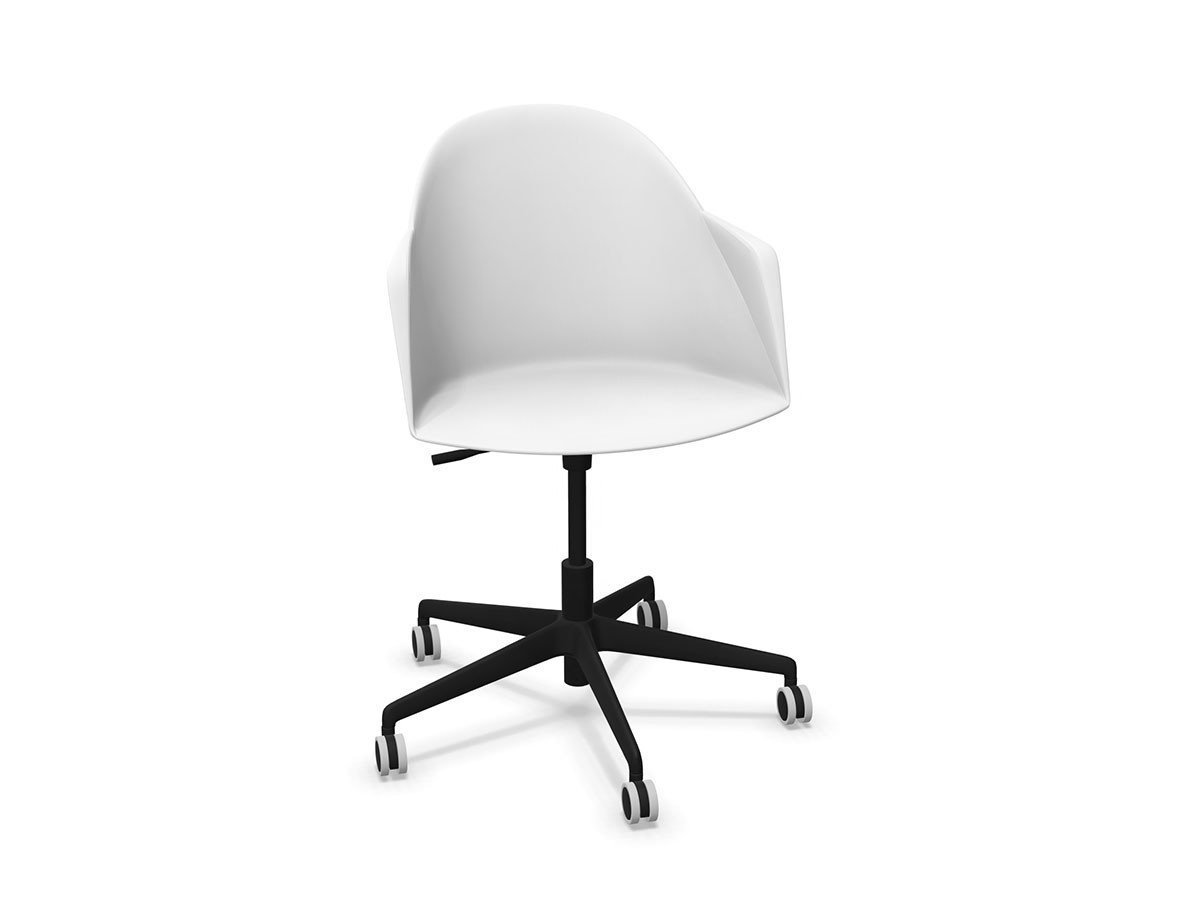 【アルペール/arper / GOODS】のCila Go Arm Chair / シーラゴー アームチェア 5スターベース インテリア・キッズ・メンズ・レディースファッション・服の通販 founy(ファニー) 　シンプル　Simple, Minimal　ドレス　Dress, One-Piece　フィット　Fit, Slim Fit　リラックス　Relax, Relaxed Fit　送料無料　Free Shipping　ホーム・キャンプ・アウトドア・お取り寄せ　Home Living / Home & Lifestyle / Camping Gear / Outdoor Camping　家具・インテリア　Home Furniture & Interior. Stylish & Functional Living Spaces　チェア・椅子　Seating & Chairs　アームチェア・アクセントチェア　Armchairs & Accent Chairs　ホーム・キャンプ・アウトドア・お取り寄せ　Home Living / Home & Lifestyle / Camping Gear / Outdoor Camping　家具・インテリア　Home Furniture & Interior. Stylish & Functional Living Spaces　チェア・椅子　Seating & Chairs　オフィスチェア・在宅ワーク用チェア　Office & Desk Chairs　シートホワイト、脚部ブラック|ID: prp329100003221099 ipo3291000000033542104