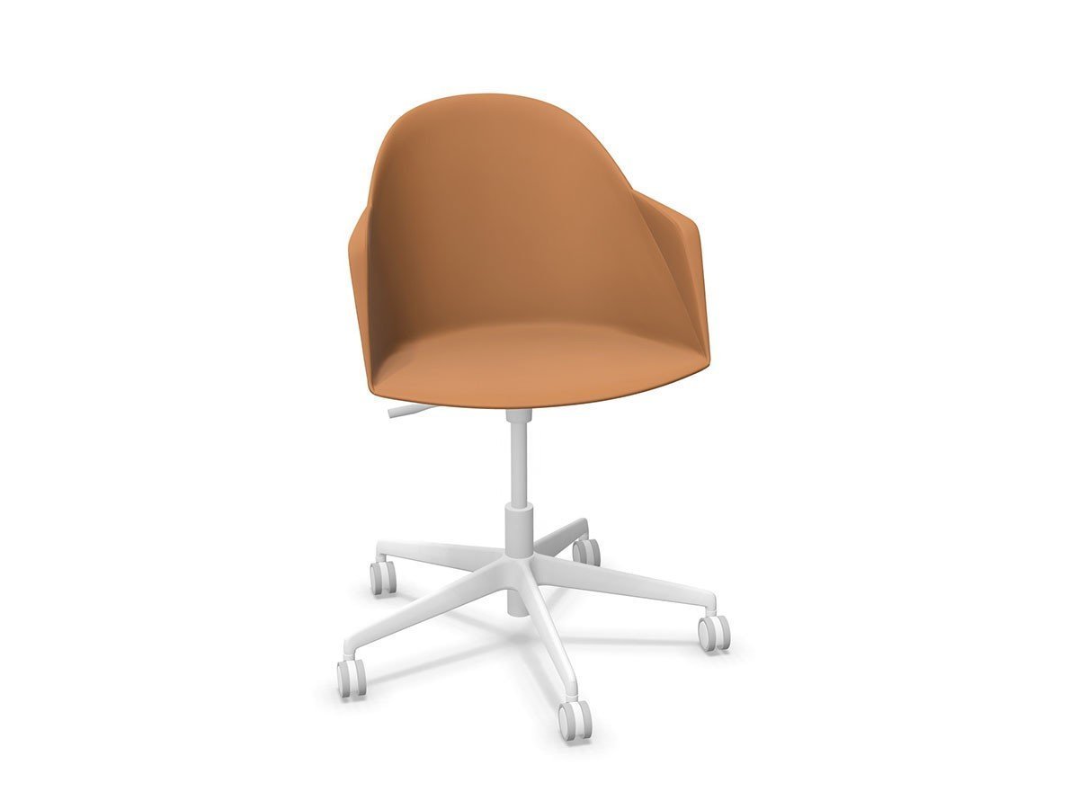 【アルペール/arper / GOODS】のCila Go Arm Chair / シーラゴー アームチェア 5スターベース インテリア・キッズ・メンズ・レディースファッション・服の通販 founy(ファニー) 　シンプル　Simple, Minimal　ドレス　Dress, One-Piece　フィット　Fit, Slim Fit　リラックス　Relax, Relaxed Fit　送料無料　Free Shipping　ホーム・キャンプ・アウトドア・お取り寄せ　Home Living / Home & Lifestyle / Camping Gear / Outdoor Camping　家具・インテリア　Home Furniture & Interior. Stylish & Functional Living Spaces　チェア・椅子　Seating & Chairs　アームチェア・アクセントチェア　Armchairs & Accent Chairs　ホーム・キャンプ・アウトドア・お取り寄せ　Home Living / Home & Lifestyle / Camping Gear / Outdoor Camping　家具・インテリア　Home Furniture & Interior. Stylish & Functional Living Spaces　チェア・椅子　Seating & Chairs　オフィスチェア・在宅ワーク用チェア　Office & Desk Chairs　シートレンガ、脚部ホワイト|ID: prp329100003221099 ipo3291000000033542107