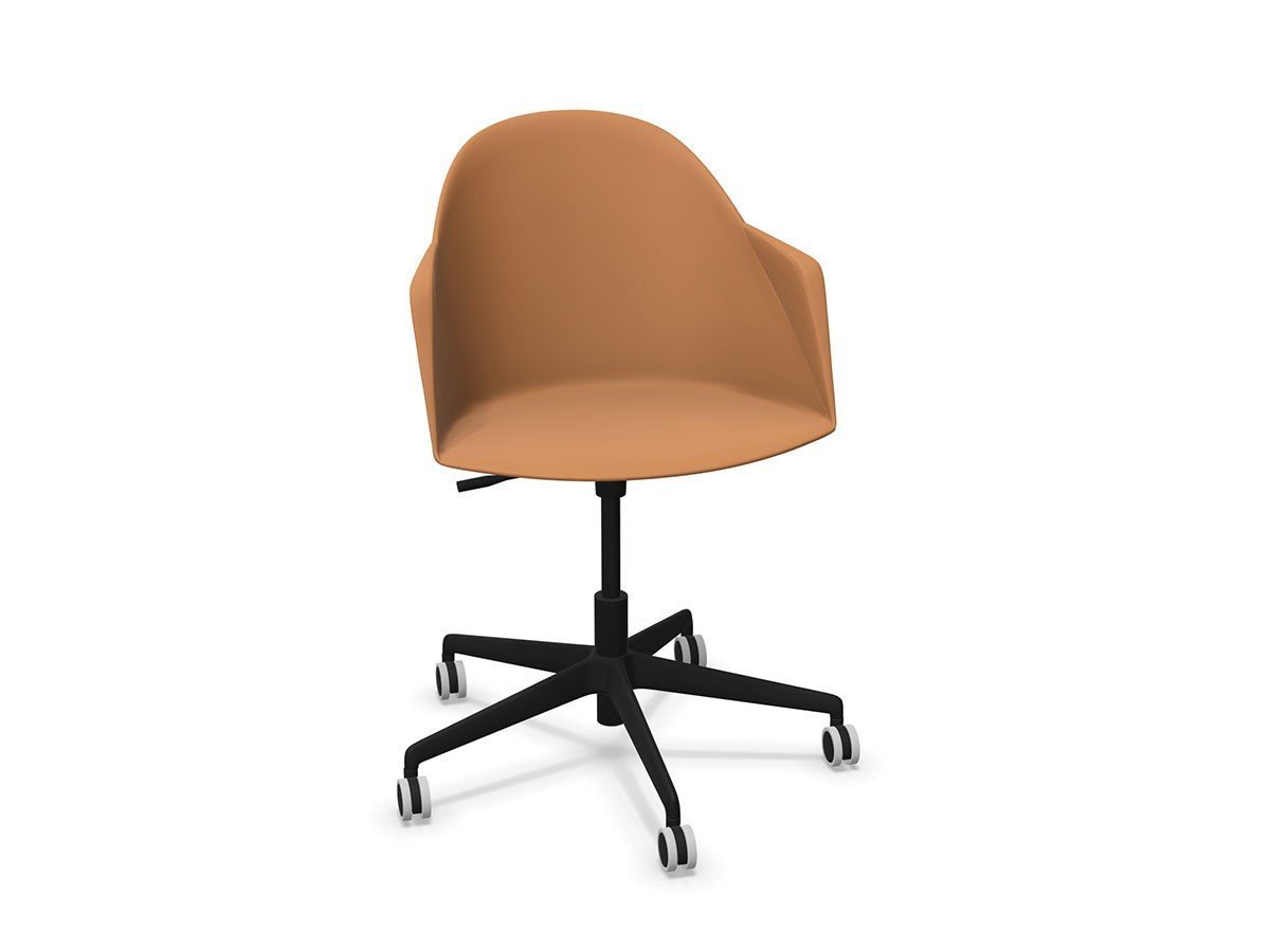【アルペール/arper / GOODS】のCila Go Arm Chair / シーラゴー アームチェア 5スターベース インテリア・キッズ・メンズ・レディースファッション・服の通販 founy(ファニー) 　シンプル　Simple, Minimal　ドレス　Dress, One-Piece　フィット　Fit, Slim Fit　リラックス　Relax, Relaxed Fit　送料無料　Free Shipping　ホーム・キャンプ・アウトドア・お取り寄せ　Home Living / Home & Lifestyle / Camping Gear / Outdoor Camping　家具・インテリア　Home Furniture & Interior. Stylish & Functional Living Spaces　チェア・椅子　Seating & Chairs　アームチェア・アクセントチェア　Armchairs & Accent Chairs　ホーム・キャンプ・アウトドア・お取り寄せ　Home Living / Home & Lifestyle / Camping Gear / Outdoor Camping　家具・インテリア　Home Furniture & Interior. Stylish & Functional Living Spaces　チェア・椅子　Seating & Chairs　オフィスチェア・在宅ワーク用チェア　Office & Desk Chairs　シートレンガ、脚部ブラック|ID: prp329100003221099 ipo3291000000033542108