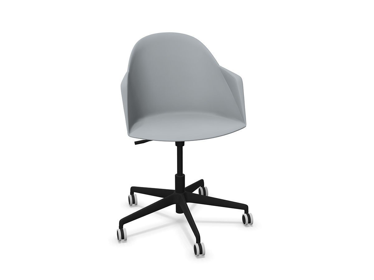 【アルペール/arper / GOODS】のCila Go Arm Chair / シーラゴー アームチェア 5スターベース インテリア・キッズ・メンズ・レディースファッション・服の通販 founy(ファニー) 　シンプル　Simple, Minimal　ドレス　Dress, One-Piece　フィット　Fit, Slim Fit　リラックス　Relax, Relaxed Fit　送料無料　Free Shipping　ホーム・キャンプ・アウトドア・お取り寄せ　Home Living / Home & Lifestyle / Camping Gear / Outdoor Camping　家具・インテリア　Home Furniture & Interior. Stylish & Functional Living Spaces　チェア・椅子　Seating & Chairs　アームチェア・アクセントチェア　Armchairs & Accent Chairs　ホーム・キャンプ・アウトドア・お取り寄せ　Home Living / Home & Lifestyle / Camping Gear / Outdoor Camping　家具・インテリア　Home Furniture & Interior. Stylish & Functional Living Spaces　チェア・椅子　Seating & Chairs　オフィスチェア・在宅ワーク用チェア　Office & Desk Chairs　シートブルーグレイ、脚部ブラック|ID: prp329100003221099 ipo3291000000033542111