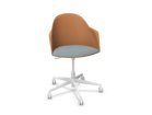 【アルペール/arper / GOODS】のCila Go Arm Chair / シーラゴー アームチェア 座クッション付 5スターベース シートレンガ、脚部ホワイト|ID:prp329100003221100