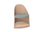 【アルペール/arper / GOODS】のCila Go Chair With Storage Base / シーラゴー ストレージベース付チェア 座面クッション付 シェルピンク、ベースピンク|ID: prp329100003221103 ipo3291000000030178587