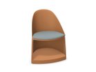 【アルペール/arper / GOODS】のCila Go Chair With Storage Base / シーラゴー ストレージベース付チェア 座面クッション付 シェルレンガ、ベースレンガ|ID: prp329100003221103 ipo3291000000030178607