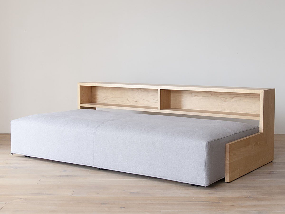 【ヒラシマ/HIRASHIMA / GOODS】のSOLIDO Daybed Wood 095 + Base 098 / ソリド デイベッド ウッド 095 + ベース 098 インテリア・キッズ・メンズ・レディースファッション・服の通販 founy(ファニー) 　ウッド　Wood　クッション　Cushion　スプリング　Spring　フレーム　Flame　ホーム・キャンプ・アウトドア・お取り寄せ　Home,Garden,Outdoor,Camping Gear　家具・インテリア　Furniture　その他 インテリア雑貨、家具　Furniture, Interior, Others　|ID: prp329100003224207 ipo3291000000030256958