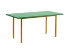 【ヘイ/HAY / GOODS】のTWO-COLOUR TABLE / ツーカラー テーブル 160 × 82cm グリーンミント / オークル|ID:prp329100003231570