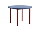 【ヘイ/HAY / GOODS】のTWO-COLOUR TABLE / ツーカラー テーブル 直径105cm ブルー / マルーンレッド|ID:prp329100003231572