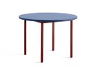 【ヘイ/HAY / GOODS】のTWO-COLOUR TABLE / ツーカラー テーブル 直径105cm ブルー / マルーンレッド|ID: prp329100003231572 ipo3291000000030256163