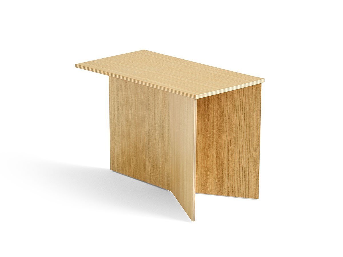 【ヘイ/HAY / GOODS】のSLIT TABLE WOOD OBLONG / スリットテーブル ウッド オブロング 人気、トレンドファッション・服の通販 founy(ファニー) 　送料無料　Free Shipping　おすすめ　Recommended / Our Picks　ウッド　Wooden Design　コンパクト　Compact, Small Size　シンプル　Simple, Minimal　スリット　Slit, Slit Detail　スリム　Slim, Slim Fit　テーブル　Table, Dining Table　フォルム　Silhouette, Form　ロング　Long, Long-Length　ホーム・キャンプ・アウトドア・お取り寄せ　Home Living / Home & Lifestyle / Camping Gear / Outdoor Camping　家具・インテリア　Home Furniture & Interior. Stylish & Functional Living Spaces　テーブル　Dining, Coffee & Side Tables　サイドテーブル・ナイトテーブル　Side & End Tables　other-2|ID: prp329100003231577 ipo3291000000031492496
