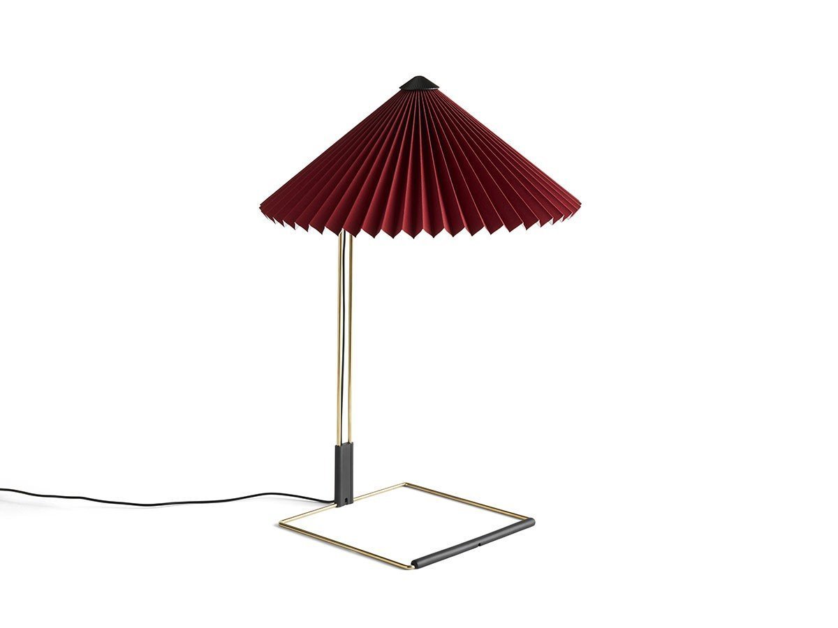 【ヘイ/HAY / GOODS】のMATIN TABLE LAMP L / マタン テーブルランプ L インテリア・キッズ・メンズ・レディースファッション・服の通販 founy(ファニー) 　送料無料　Free Shipping　テーブル　Table　フレーム　Flame　ワイヤー　Wire　ホーム・キャンプ・アウトドア・お取り寄せ　Home,Garden,Outdoor,Camping Gear　家具・インテリア　Furniture　ライト・照明　Lighting & Light Fixtures　オキサイドレッド|ID: prp329100003231601 ipo3291000000030256419