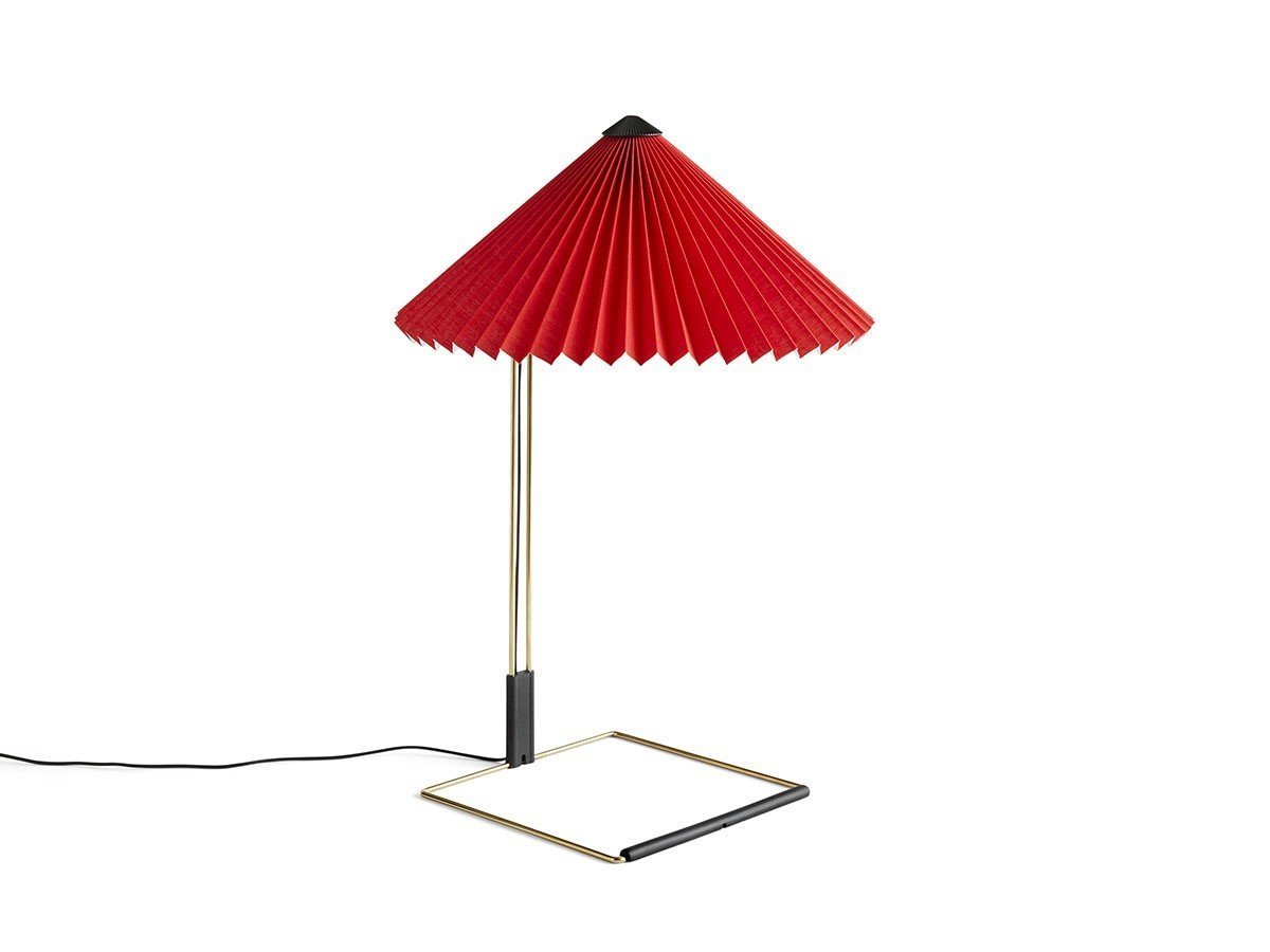 【ヘイ/HAY / GOODS】のMATIN TABLE LAMP L / マタン テーブルランプ L インテリア・キッズ・メンズ・レディースファッション・服の通販 founy(ファニー) 　送料無料　Free Shipping　テーブル　Table　フレーム　Flame　ワイヤー　Wire　ホーム・キャンプ・アウトドア・お取り寄せ　Home,Garden,Outdoor,Camping Gear　家具・インテリア　Furniture　ライト・照明　Lighting & Light Fixtures　ブライトレッド|ID: prp329100003231601 ipo3291000000030256421
