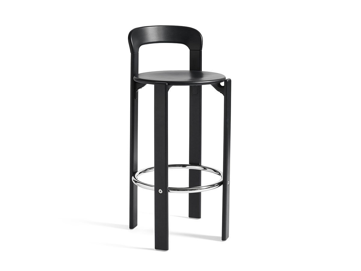 【ヘイ/HAY / GOODS】のREY BAR STOOL / レイ バースツール インテリア・キッズ・メンズ・レディースファッション・服の通販 founy(ファニー) 　コレクション　Collection, Seasonal Line　シンプル　Simple, Minimal　バランス　Balance, Style Balance　送料無料　Free Shipping　ホーム・キャンプ・アウトドア・お取り寄せ　Home Living / Home & Lifestyle / Camping Gear / Outdoor Camping　家具・インテリア　Home Furniture & Interior. Stylish & Functional Living Spaces　チェア・椅子　Seating & Chairs　スツール・バースツール　Stools & Bar Stools　ホーム・キャンプ・アウトドア・お取り寄せ　Home Living / Home & Lifestyle / Camping Gear / Outdoor Camping　家具・インテリア　Home Furniture & Interior. Stylish & Functional Living Spaces　チェア・椅子　Seating & Chairs　カウンターチェア・ハイチェア　Bar Stools / High Stools　ディープブラック|ID: prp329100003231620 ipo3291000000034505518