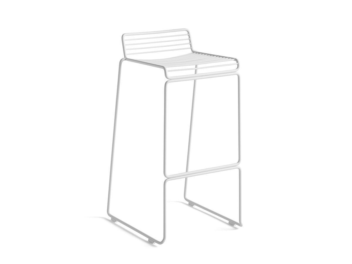 【ヘイ/HAY / GOODS】のHEE BAR STOOL HIGH H86 / ヒー バースツール ハイ H86 インテリア・キッズ・メンズ・レディースファッション・服の通販 founy(ファニー) 　送料無料　Free Shipping　ワイヤー　Wire　ホワイト|ID: prp329100003231625 ipo3291000000030256675