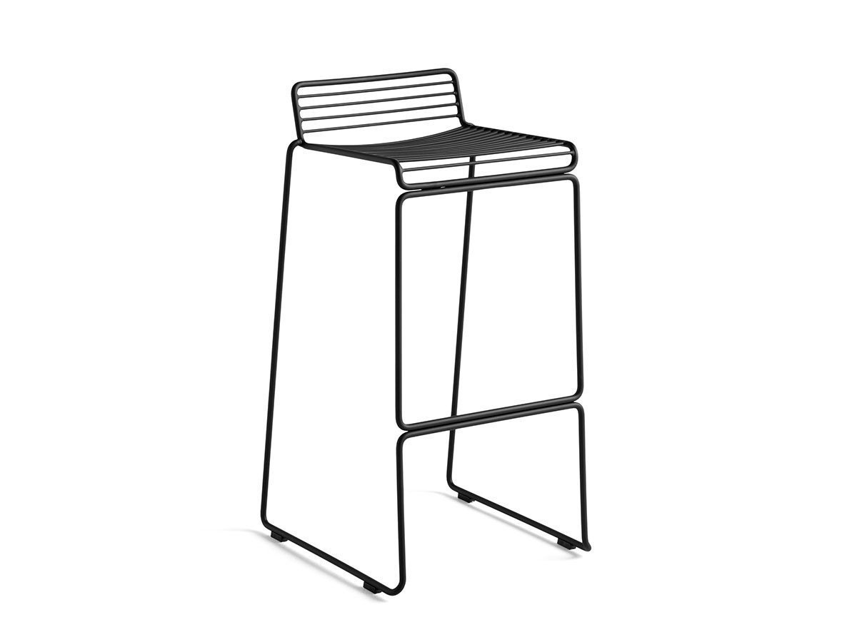 【ヘイ/HAY / GOODS】のHEE BAR STOOL HIGH H86 / ヒー バースツール ハイ H86 インテリア・キッズ・メンズ・レディースファッション・服の通販 founy(ファニー) 　送料無料　Free Shipping　ワイヤー　Wire　ブラック|ID: prp329100003231625 ipo3291000000030256677