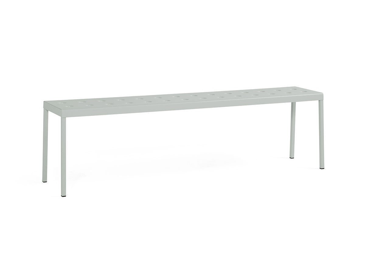 【ヘイ/HAY / GOODS】のBALCONY BENCH / バルコニー ベンチ 幅165.5cm インテリア・キッズ・メンズ・レディースファッション・服の通販 founy(ファニー) 　送料無料　Free Shipping　エレガント 上品　Elegant　シンプル　Simple, Minimal　テーブル　Table, Dining Table　フランス　France, French　ホーム・キャンプ・アウトドア・お取り寄せ　Home Living / Home & Lifestyle / Camping Gear / Outdoor Camping　家具・インテリア　Home Furniture & Interior. Stylish & Functional Living Spaces　チェア・椅子　Seating & Chairs　ダイニングベンチ・玄関ベンチ　Bench & Dining Benches　デザートグリーン|ID: prp329100003231629 ipo3291000000035324358