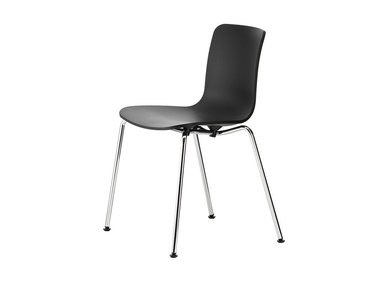 【ヴィトラ/Vitra / GOODS】のHAL RE Tube Stackable / ハル RE チューブ スタッカブル インテリア・キッズ・メンズ・レディースファッション・服の通販 founy(ファニー) 　イエロー　Yellow　シンプル　Simple　チューブ　Tube　フォルム　Form　送料無料　Free Shipping　シート:ディープブラック RE、脚部:クローム仕上、グライド:ディープブラック|ID: prp329100003238045 ipo3291000000030255320