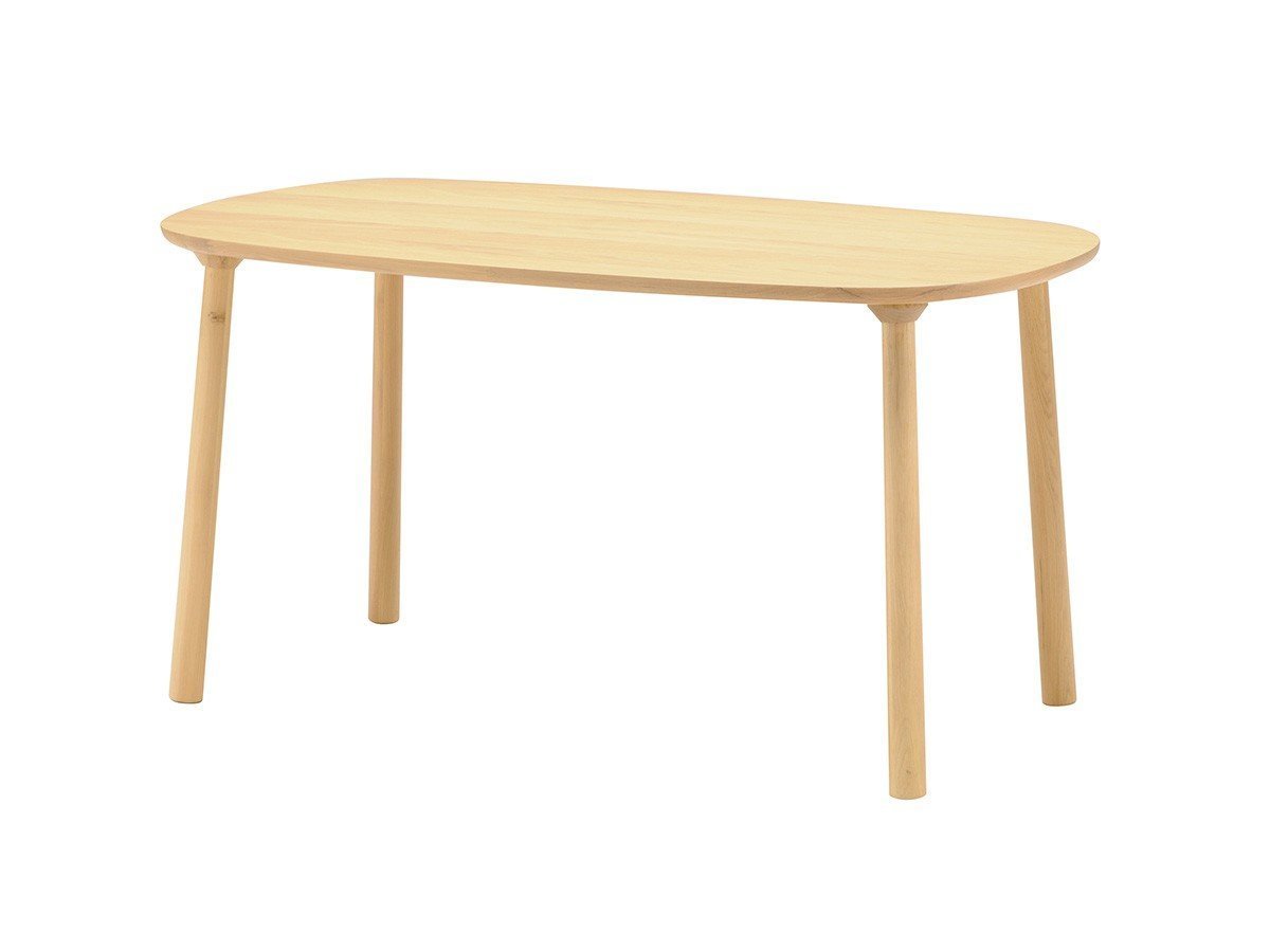 【フライミー ヴェール/FLYMEe vert / GOODS】のHOCCA DINING TABLE 135 / ホッカ ダイニングテーブル 135 インテリア・キッズ・メンズ・レディースファッション・服の通販 founy(ファニー) 　送料無料　Free Shipping　おすすめ　Recommend　オーバル　Oval　コンパクト　Compact　シンプル　Simple　スリム　Slim　テーブル　Table　ホーム・キャンプ・アウトドア・お取り寄せ　Home,Garden,Outdoor,Camping Gear　家具・インテリア　Furniture　テーブル　Table　ダイニングテーブル　Dining Table　-|ID: prp329100003240802 ipo3291000000021758647