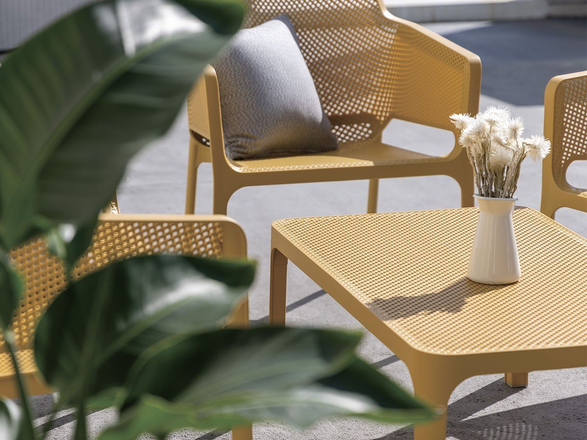【ナルディ/NARDI / GOODS】のNet Lounge Chair / ネット ラウンジチェアー 人気、トレンドファッション・服の通販 founy(ファニー) 　イエロー　Yellow　ガーデン　Garden　テーブル　Table　メッシュ　Mesh　モダン　Modern　リラックス　Relax　軽量　Lightweight　other-6|ID: prp329100003252472 ipo3291000000031492081