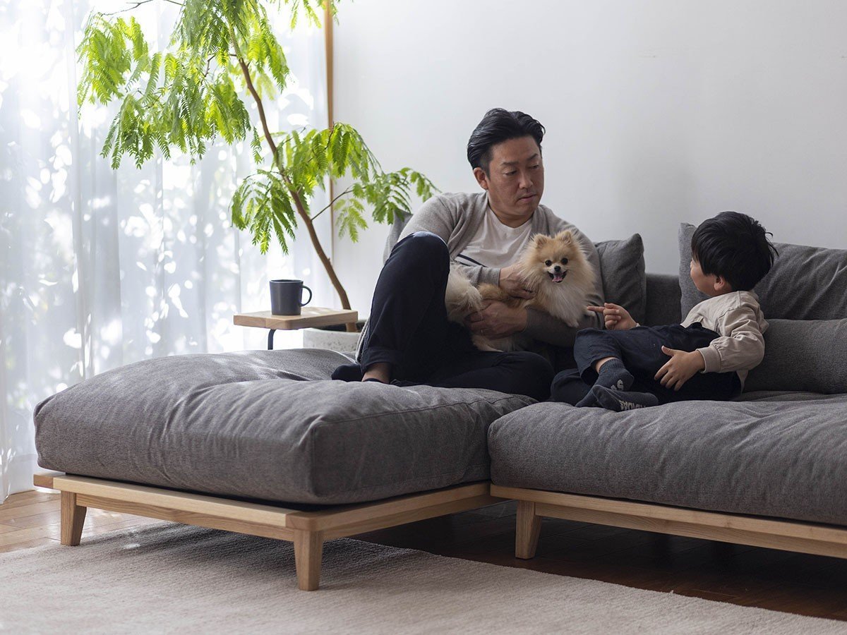 【フミ/Fumi / GOODS】の幸せになるソファ +pet / 幸せになるソファ ワイド + ロング(ペット対応生地) インテリア・キッズ・メンズ・レディースファッション・服の通販 founy(ファニー) 　クッション　Cushion　スウェード　Suede　スマート　Smart　テーブル　Table　フェザー　Feather　フェルト　Felt　ロング　Long　ワイド　Wide　おすすめ　Recommend　ホーム・キャンプ・アウトドア・お取り寄せ　Home,Garden,Outdoor,Camping Gear　家具・インテリア　Furniture　その他 インテリア雑貨、家具　Furniture, Interior, Others　参考イメージ|ID: prp329100003257467 ipo3291000000030254247