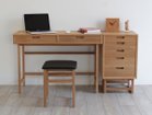 【松井木工/MATSUI MOKKO / GOODS】のsalvia CONSOLE DESK + SIDE CHEST / サルビア コンソールデスク + サイドチェスト 人気、トレンドファッション・服の通販 founy(ファニー) ヴィンテージ Vintage コンパクト Compact スリム Slim チェリー Cherry デスク Desk バランス Balance フォルム Form フレーム Flame モダン Modern ホーム・キャンプ・アウトドア・お取り寄せ Home,Garden,Outdoor,Camping Gear 家具・インテリア Furniture その他 インテリア雑貨、家具 Furniture, Interior, Others thumbnail ウッド:ホワイトオーク、セット内容:デスク + サイドチェスト|ID: prp329100003278591 ipo3291000000030252934