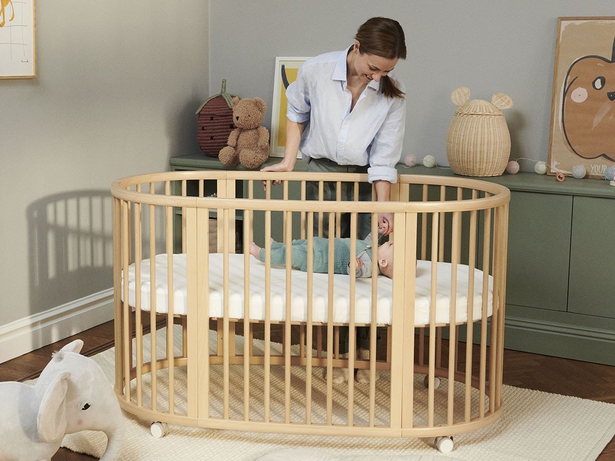 【ストッケ/STOKKE / GOODS】のSTOKKE SLEEPI / ストッケ スリーピー ベッド V3 人気、トレンドファッション・服の通販 founy(ファニー) 　コンパクト　Compact　ドレープ　Drape　ビーチ　Beach　フィット　Fit　フォルム　Form　ベビー　Baby　メッシュ　Mesh　送料無料　Free Shipping　ホーム・キャンプ・アウトドア・お取り寄せ　Home,Garden,Outdoor,Camping Gear　家具・インテリア　Furniture　キッズ家具　Kids' Furniture　ベビーベッド・子供用ベッド・二段ベッド　Crib/Children's Bed/Bunk Bed　other-4|ID: prp329100003285900 ipo3291000000031481838