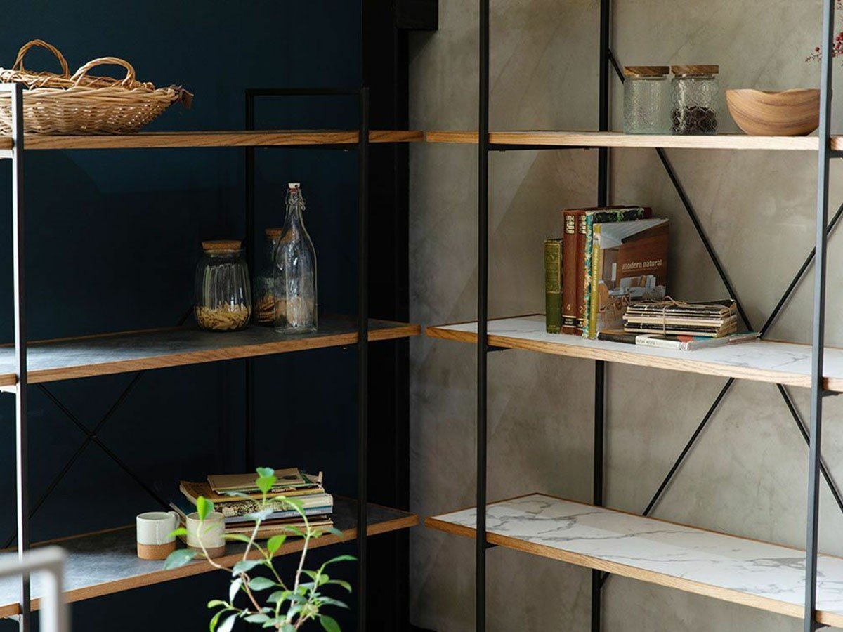 【アデペシュ/a.depeche / GOODS】のPOL open shelf 3 rack / ポル オープンシェルフ 3ラック インテリア・キッズ・メンズ・レディースファッション・服の通販 founy(ファニー) 　おすすめ　Recommend　スリム　Slim　フレーム　Flame　モダン　Modern　ホーム・キャンプ・アウトドア・お取り寄せ　Home,Garden,Outdoor,Camping Gear　家具・インテリア　Furniture　収納家具・キャビネット　Storage Furniture　ラック・シェルフ　Rack Shelf　参考イメージ|ID: prp329100003300466 ipo3291000000030249221