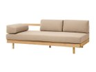 【シーヴ/SIEVE / GOODS】のmorning daybed sofa / モーニング デイベッドソファ(ペット対応生地) 3つに分割された背は自由な位置に配置が可能で、枕のようにも使用できます。|ID:prp329100003300490